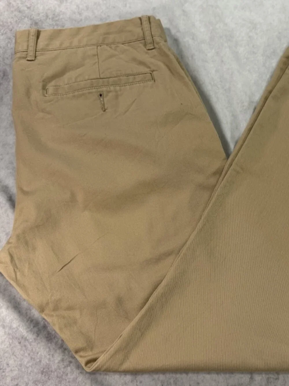 J Crew Mens Flex Slim Fit Khaki Chino 32x30 Flat Front Dress Business Casual